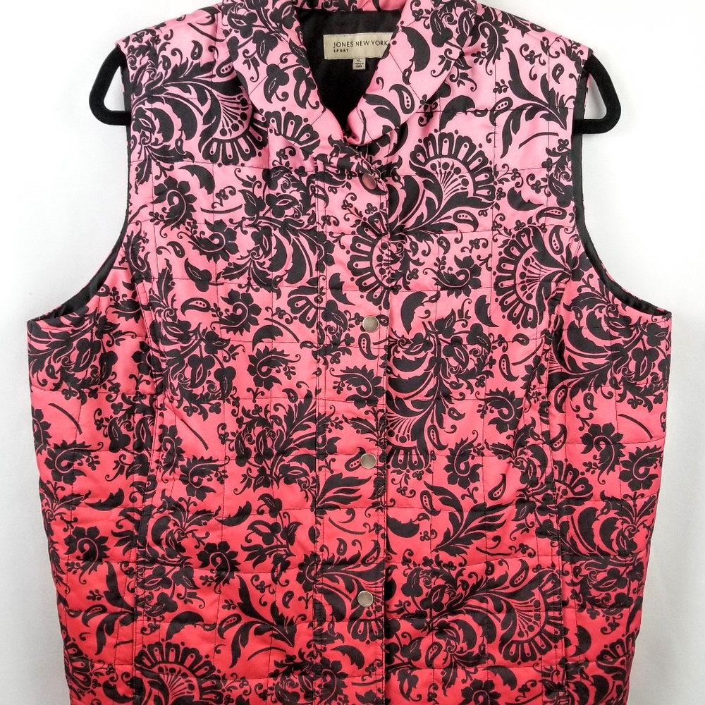 Jones New York Sport Quilted Puffer Vest